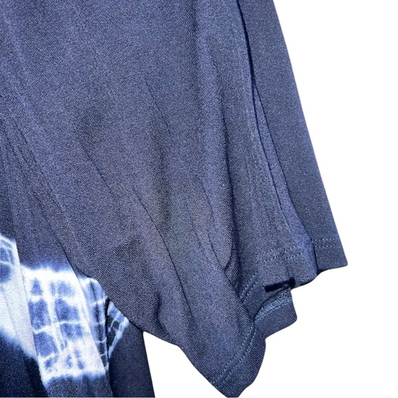 LANE BRYANT | NWT STRIPED TIE DYE BLOUSE TOP - Picture 3 of 7